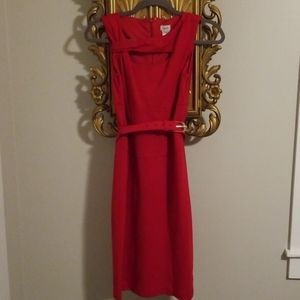 💋Classy red dress by CACHE